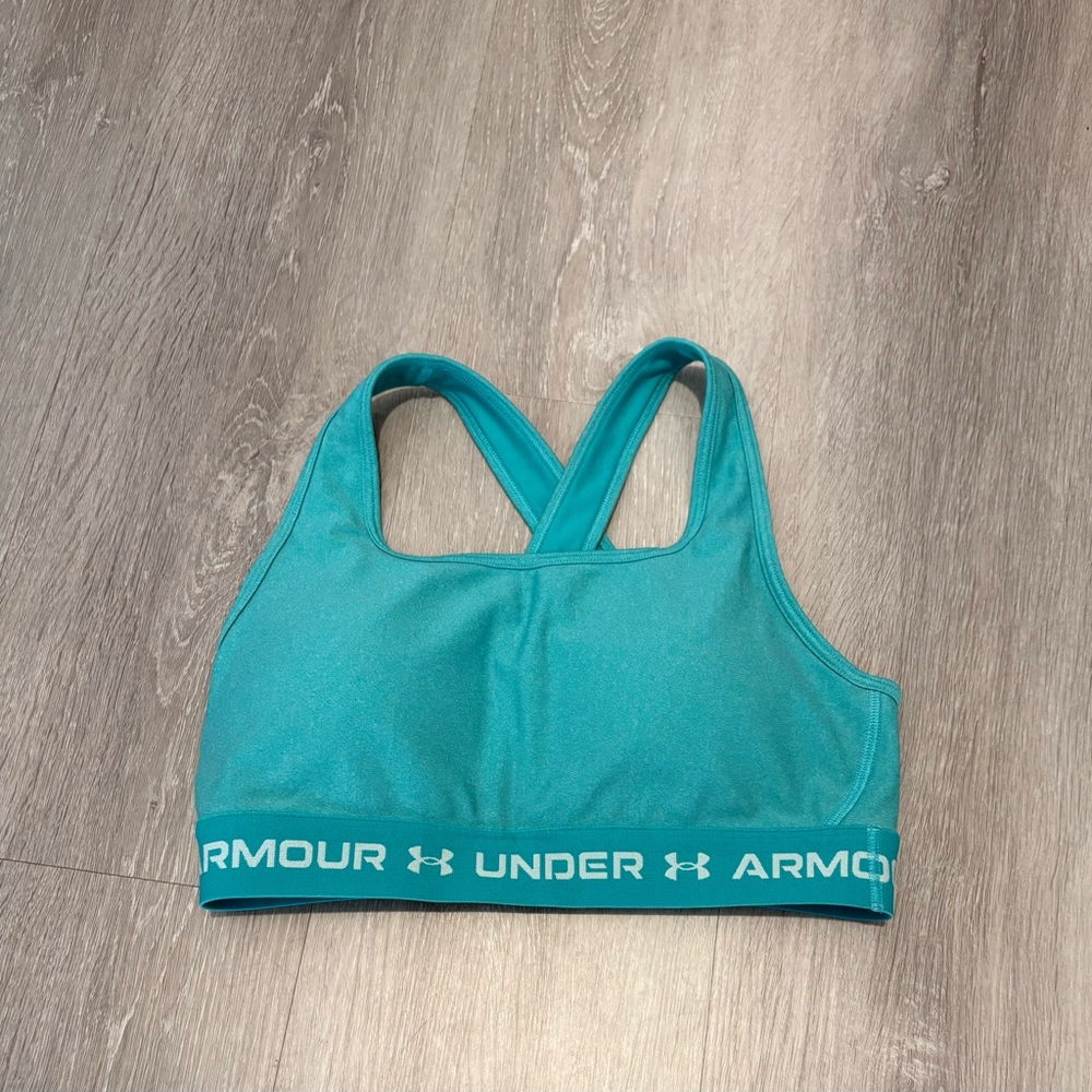 Under Armour Women's Vibrant Blue Sports Bra